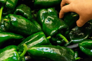 Frozen Poblano peppers